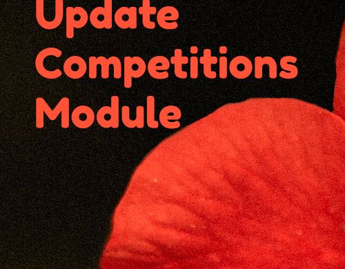 update competitions module site
