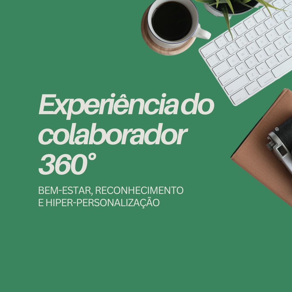 Text graphic highlighting employee experience concepts such as well-being, recognition, and hyper-personalization.