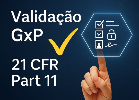 banner Validação GxP e 21 CFR Part 11