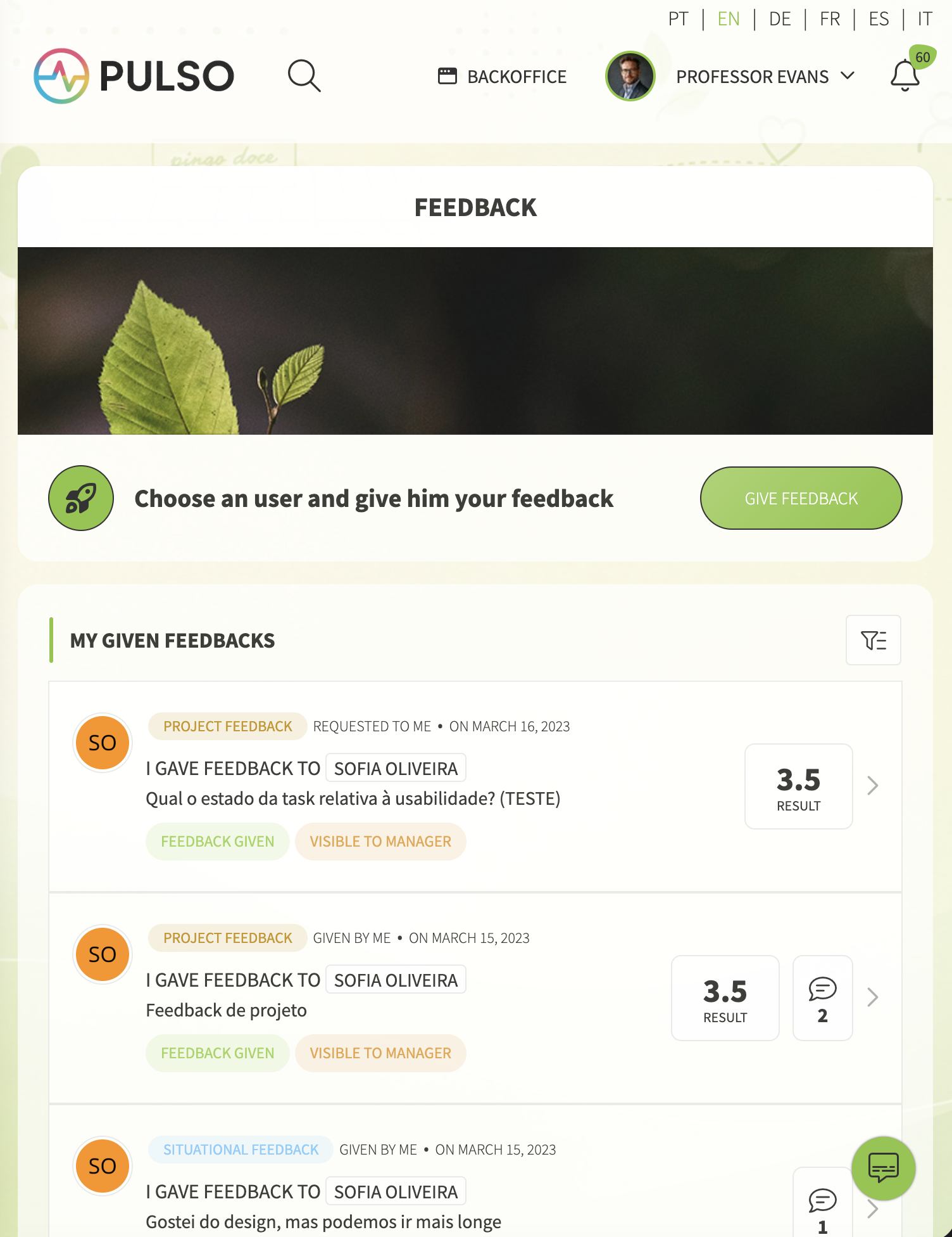 GFoundry - Feedback