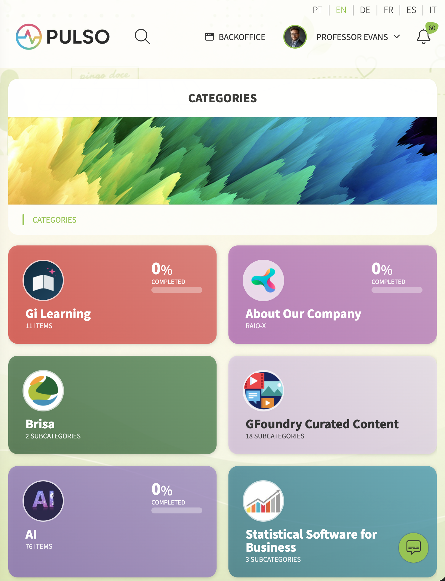 GFoundry - Learning Categories