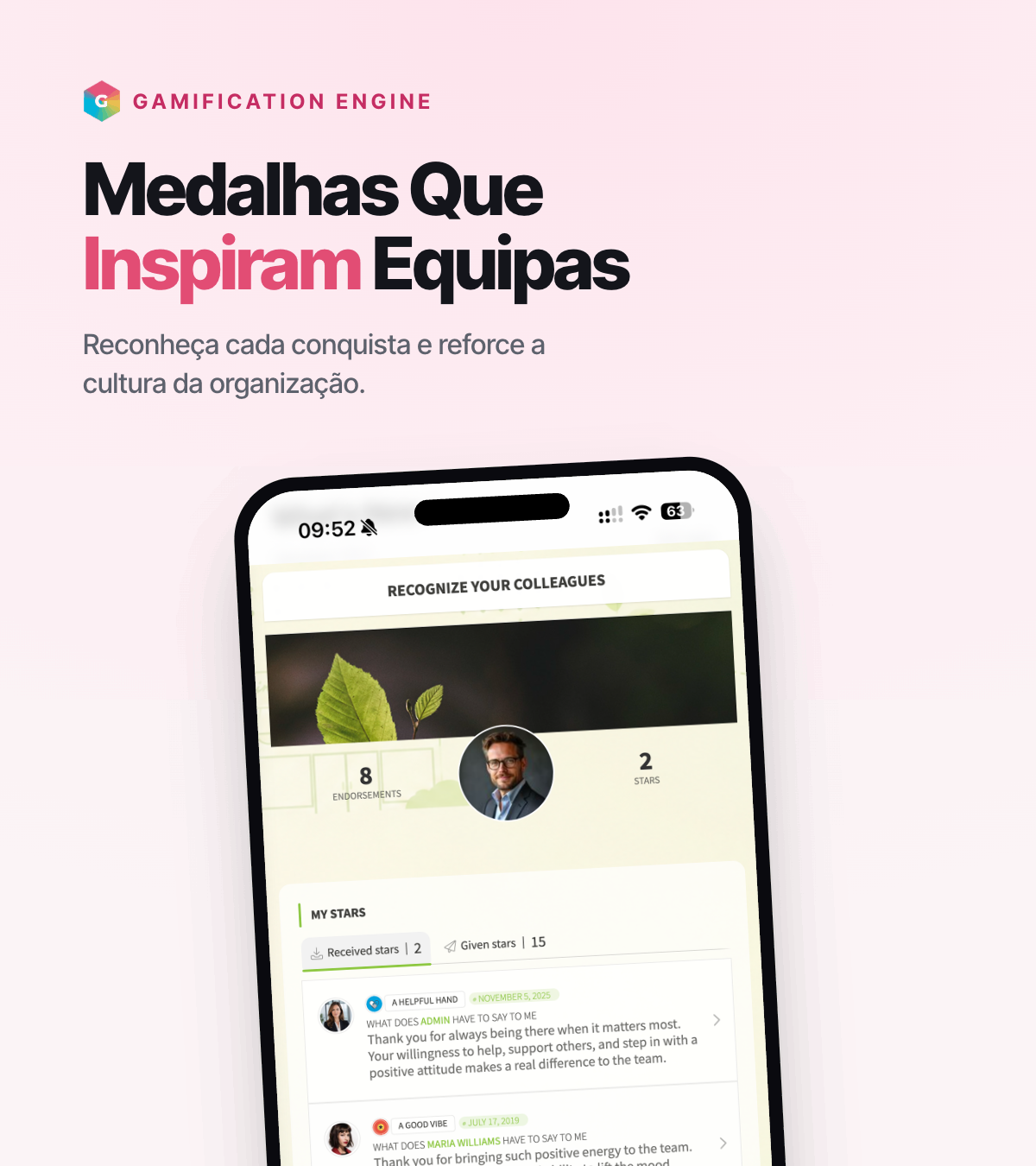 Medalhas na experiência dos colaboradores na GFoundry